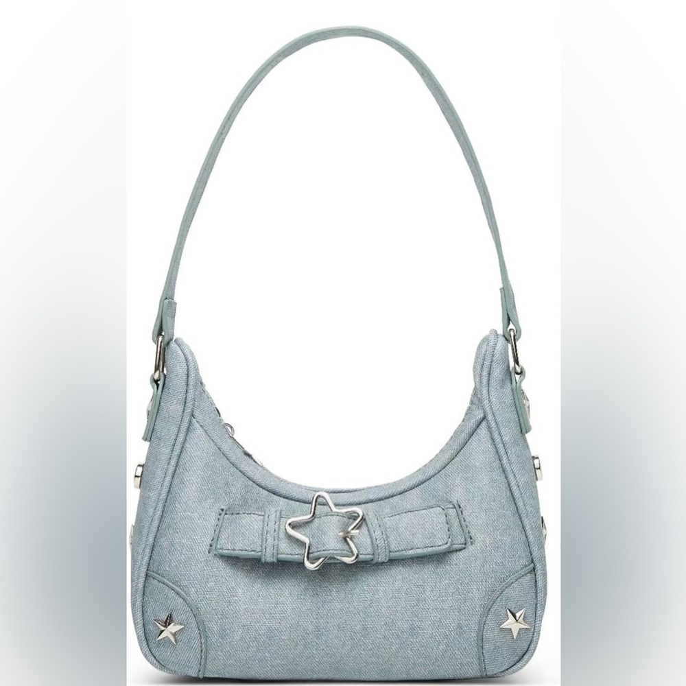 Stylish‎ Blue Denim Women's Bag